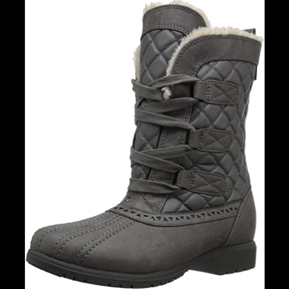 KEDS Gray Snow Day Boots - Picture 2 of 7